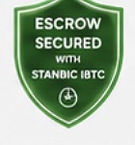 Escrow secured with Stanbic IBTC badge